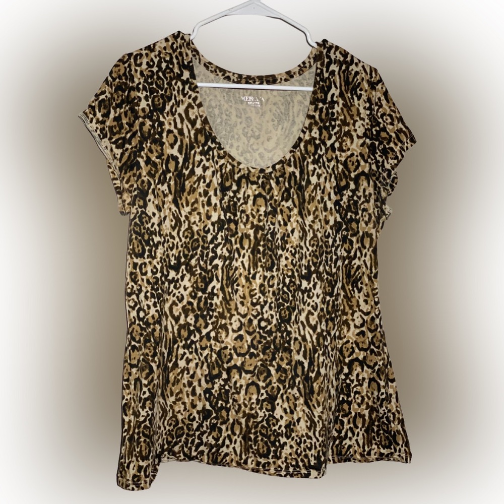 Merona Leopard Print Shirt